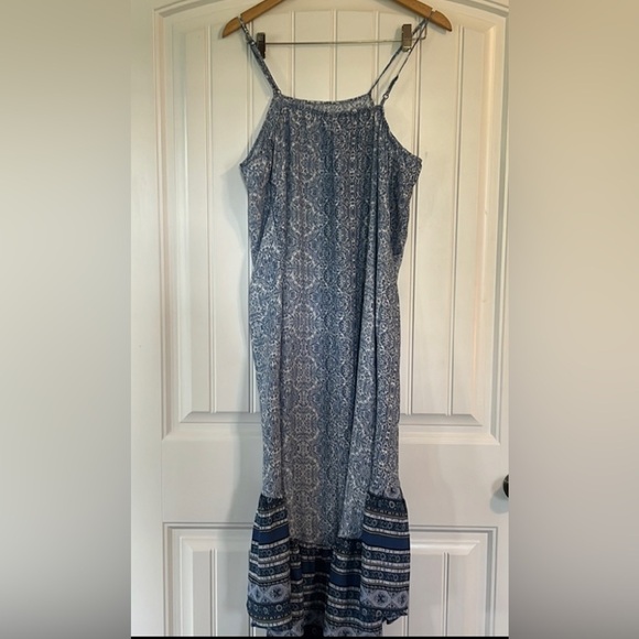 Knox Rose Bohemian Hi-Low Maxi Dress Large - Picture 3 of 7